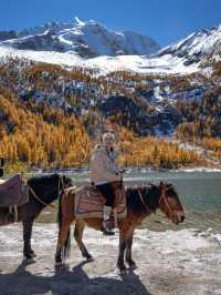 在川西，拍到了我的人生照片～