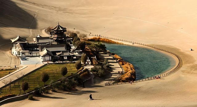 大漠落日、長城殘垣，藏著千年故事～