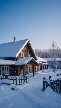 邂逅北極村極寒