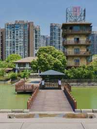 長沙散步天花板!住豪生步行去月湖,晚風+燈光美到不想走!