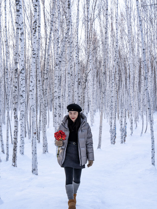 我應該這輩子都無法忘記漠河的冬天了