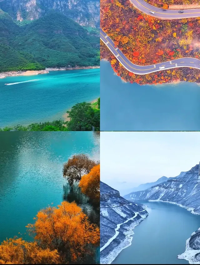 子房湖泛舟!闖入秋日的碧水彩林畫卷 子房湖泛舟!闖入秋日的碧水彩林畫卷