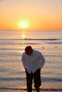 冬季阿那亞｜在日出之前