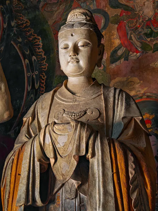 與金代「周迅」對視眼裡藏著人間所有慈悲 與金代「周迅」對視眼裡藏著人間所有慈悲