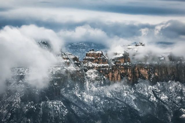 東太行初雪浪漫開啟 東太行初雪浪漫開啟