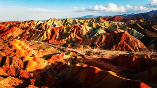 Core itinerary for a one-day tour of the Colorful Danxia, no backtracking