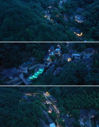 仙気漂う渓谷の古村、詩莉莉・三十六院渓で眠る