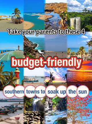 Soak up the sun with your parents! These 4 small southern cities won't break the bank