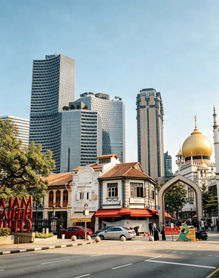Dive into the colorful romance of Haji Lane, a street full of vibrancy and gentle charm