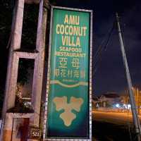 AMU coconut villa seafood restaurant 