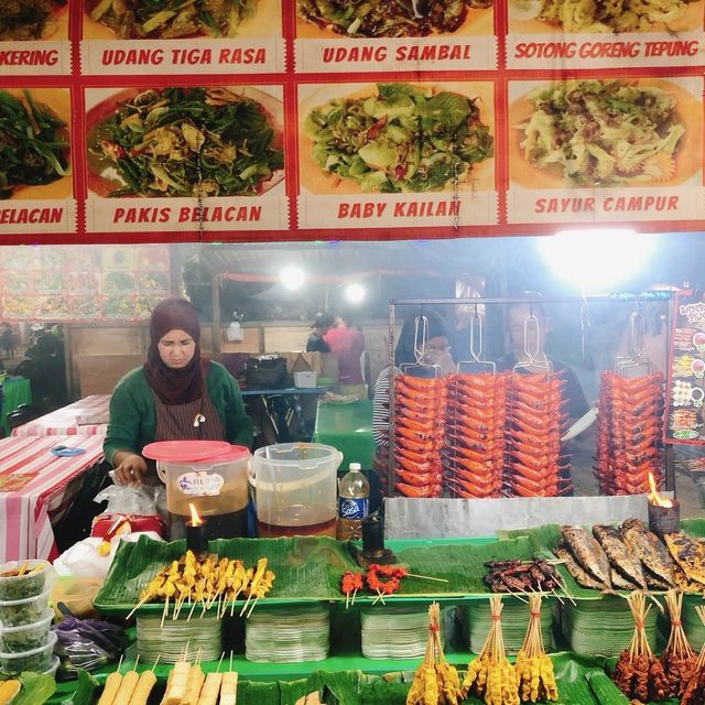 馬來西亞🇲🇾沙巴📍丹絨亞路夜市 Tanjung Aru Beach Night Market