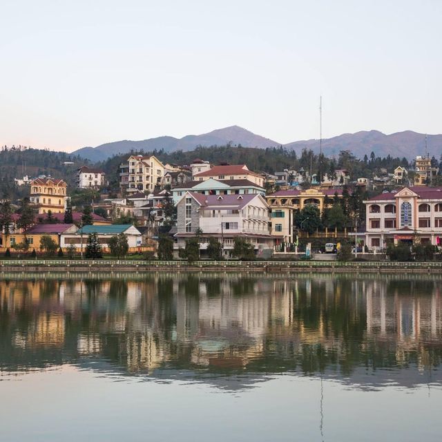 Sapa lake ที่ sapa