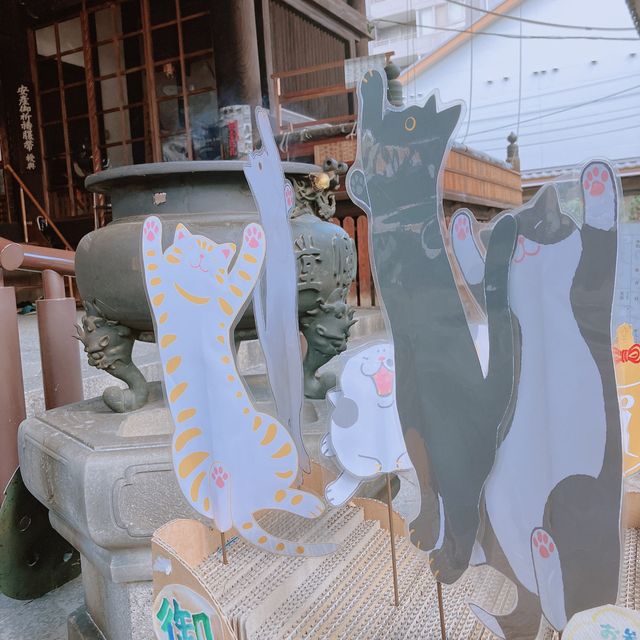 【京都】ガン封じ&可愛い猫ちゃんPOP