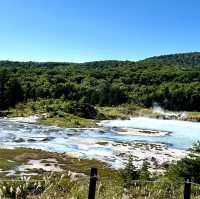 Oyunuma Onsen pond 