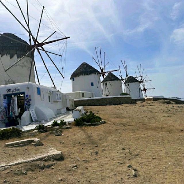 @ WINDMILLS OF MYKONOS!