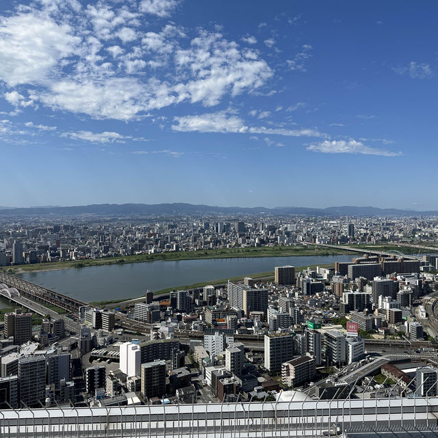 오사카의 바람을 느끼는 우메다 스카이 빌딩 공중정원 전망대🇯🇵☁️