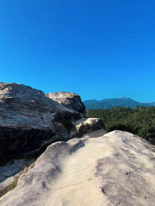 [台北] 市區低難度的登山步道 超美沉積岩打卡景點-軍艦岩登山步道