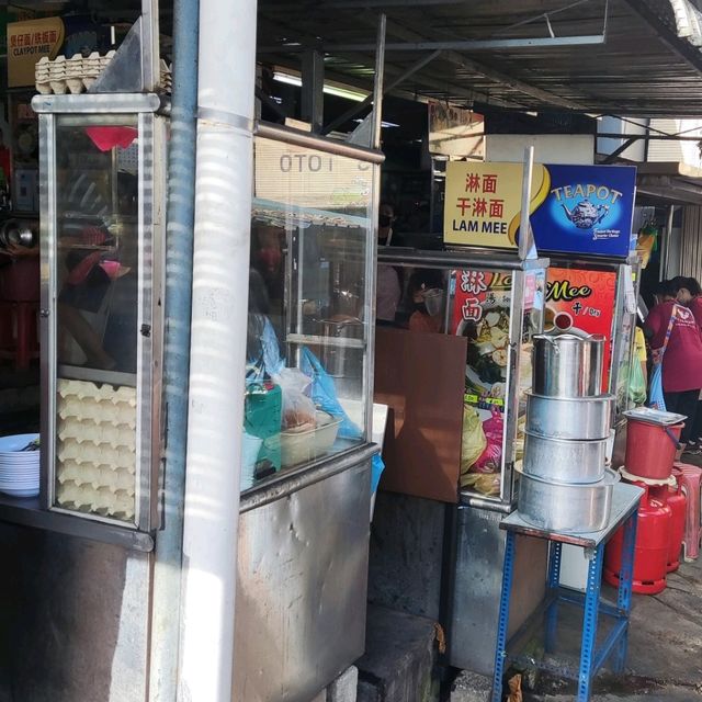 Traditional Wah Meng Cafe Ayer Itam Market 