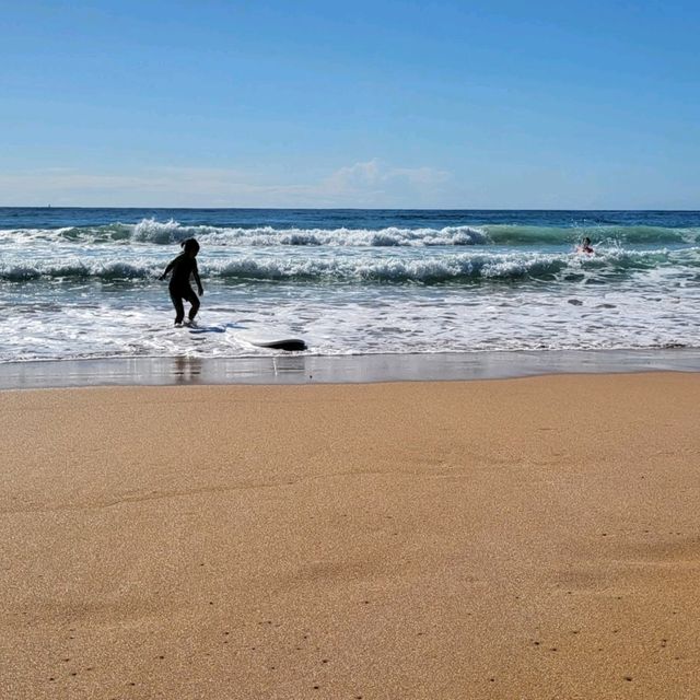 很友善的Mulua Bay，一家人玩滑水超正