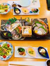 海天一色露天風呂♨️嘆眼睛也會懷孕的活魚懷石料理🍱