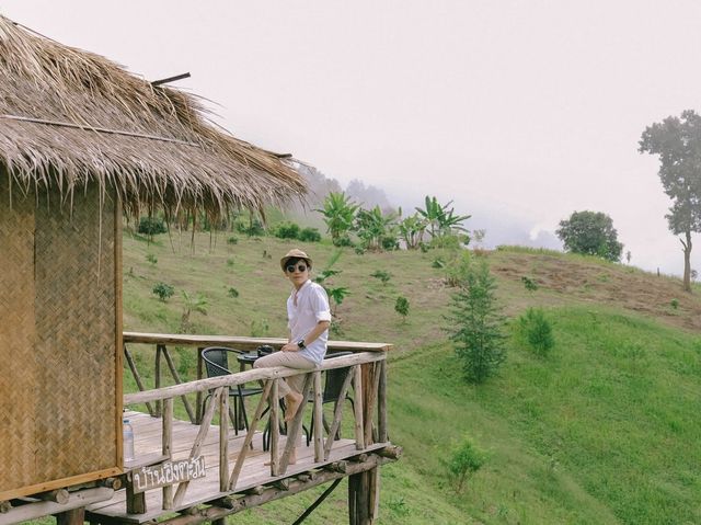 บ้านสวนดอยเปียงปุย  ดอยสกาด จ.น่าน