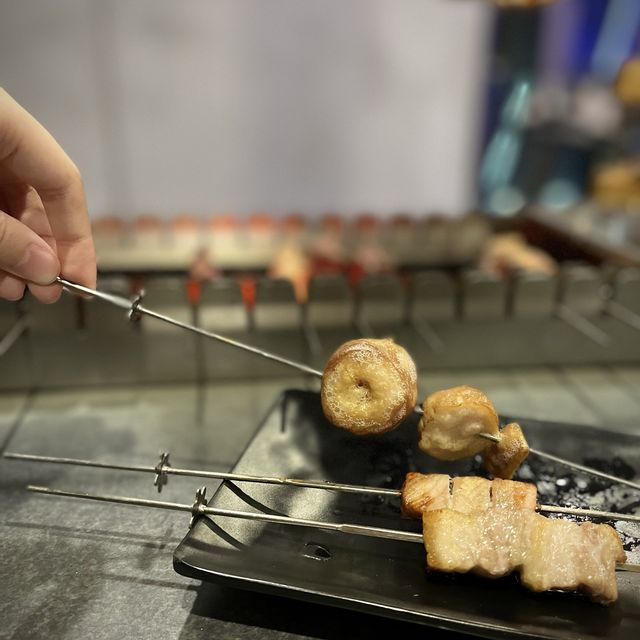 📍香港旺角｜串Grill · 好玩轉轉轉串燒燒烤🔥 好食好玩自助串燒放題