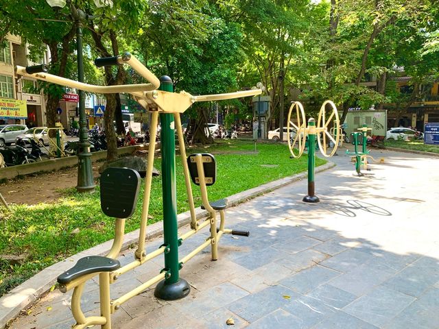 ベトナム　ベトナム観光　ホッと一息つきたいハンダウ公園！