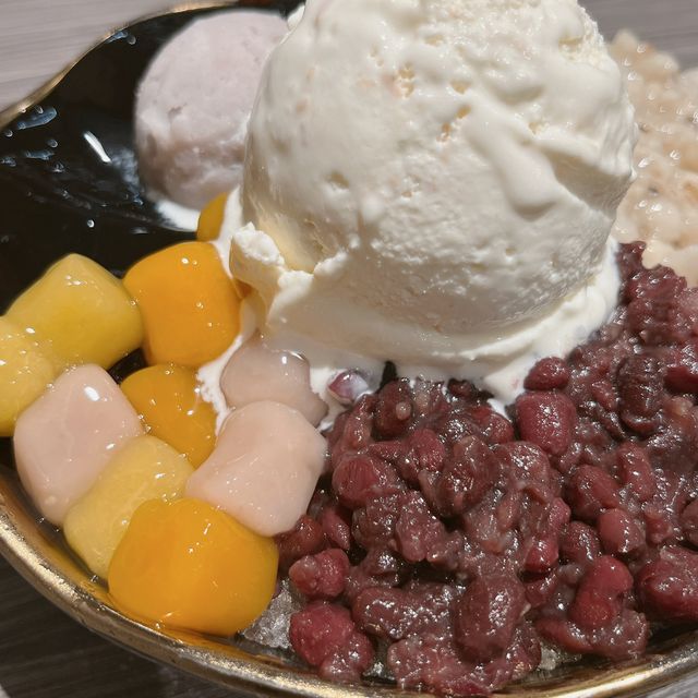 大大碗冰淇淋五式手黑糖冰 @ 嚐仙