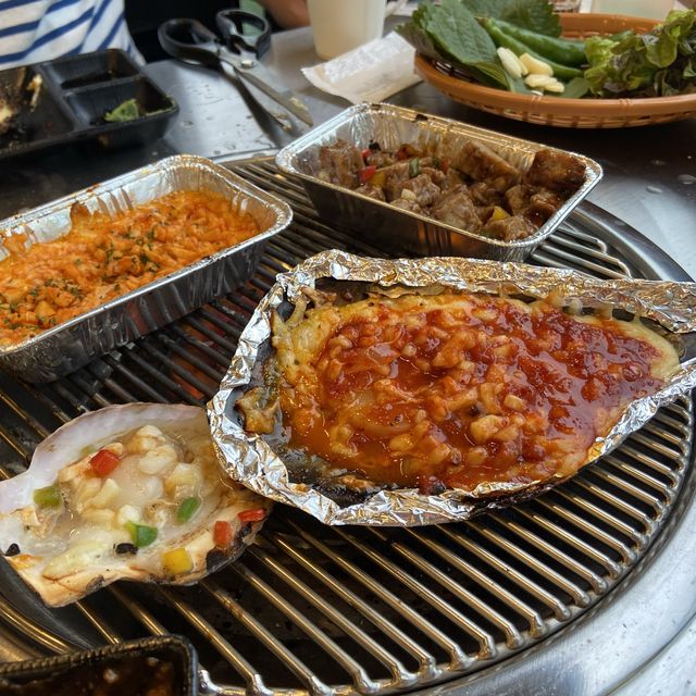 서울 근교 동탄호수공원 뷰 보며 먹는 조개구이 🐚 