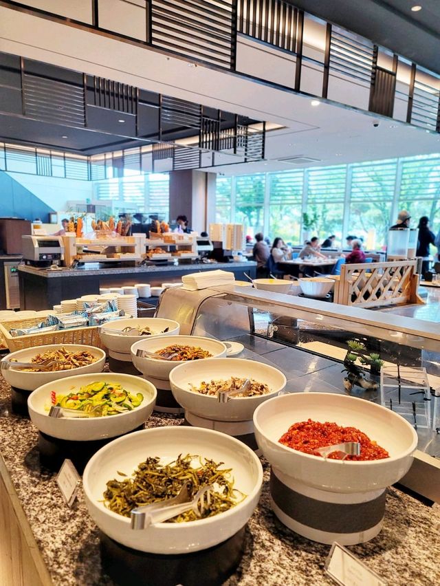 라한셀렉트경주 더플레이트 조식🍽 초록뷰 굿모닝🌳