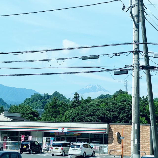 富士山嘅上午至下午🌧️🗻