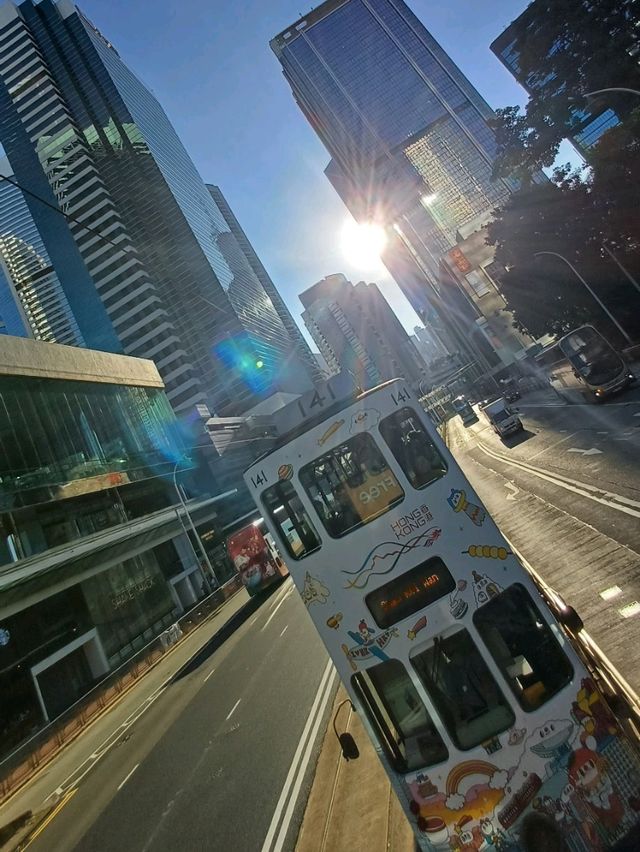 下班後最美夕照！中環~ 灣仔，浪漫電車遊！