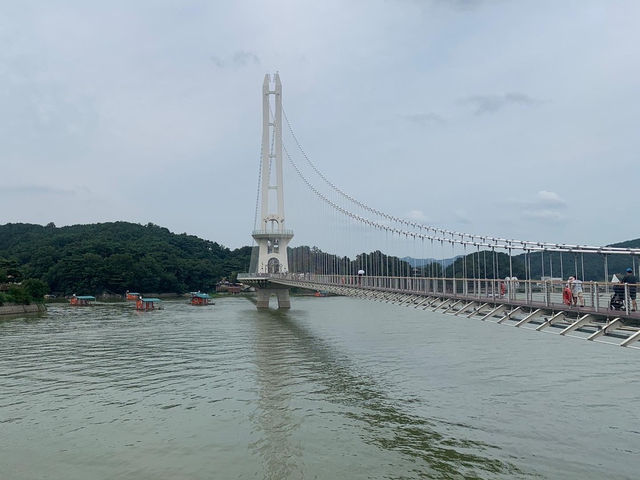 예산에 있는 아주 아찔한 출렁다리, 예당호 출렁다리 💦