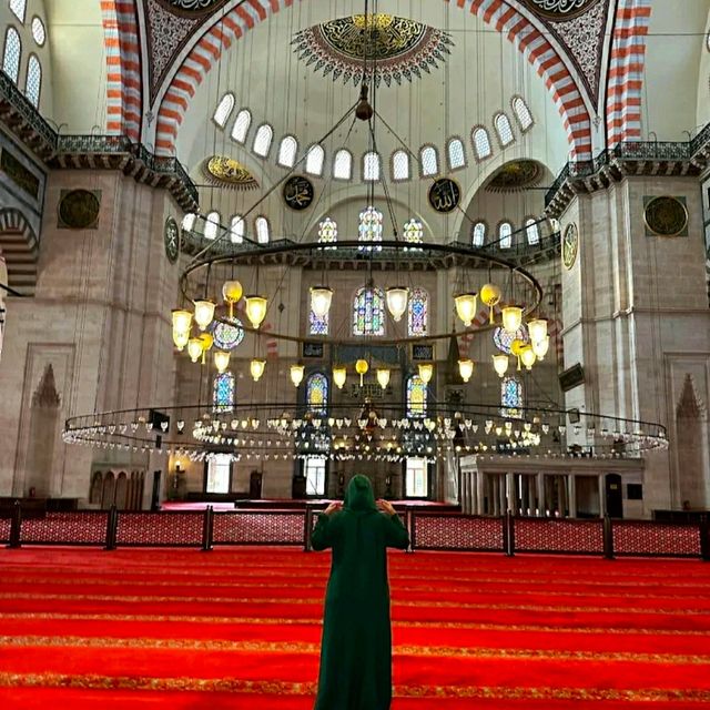@ SULEYMANIYE MOSQUE IN ISTANBUL!