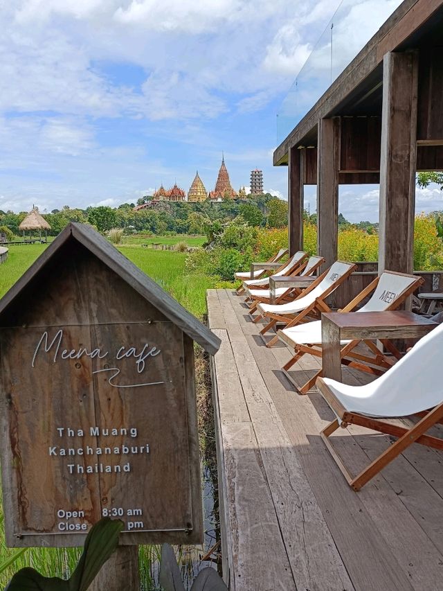 คาเฟ่วิวสวย "มีนา Cafe' Kachanaburi"