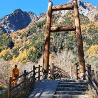 Golden moments in Kamikochi