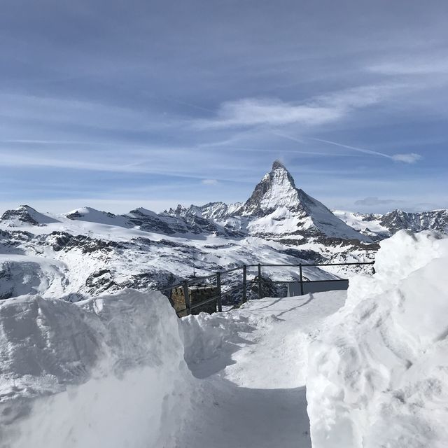 Stunning View of Matterhorn from Gornergrat