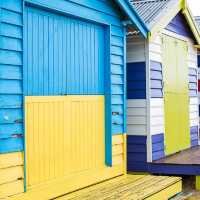 Colourful Coastal Charm at Brighton Beach