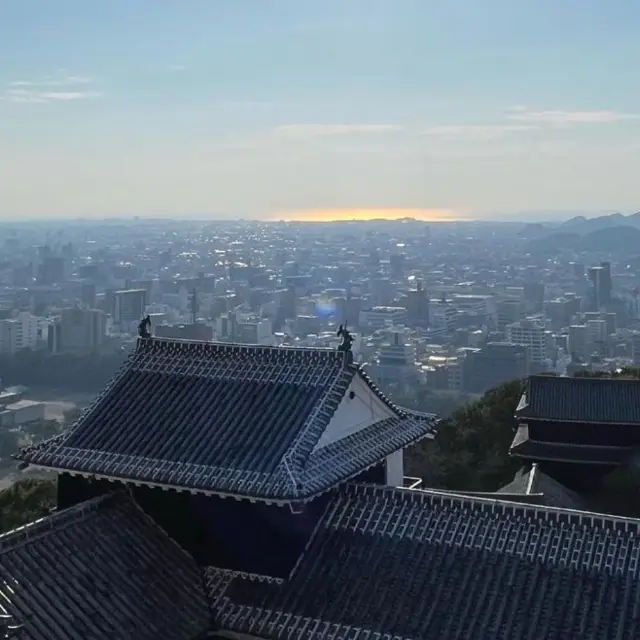 🏯 마쓰야마시의 전경을 한눈에 구경할 수 있는 마쓰야마성💙