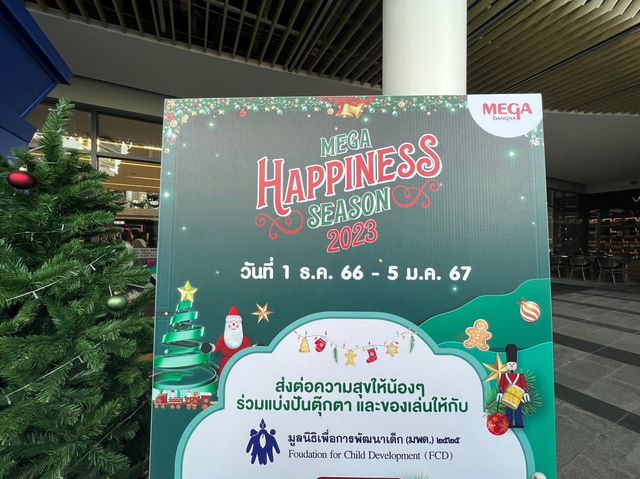 เทศกาลคริสมาสต์ ห้างเมกา บางนา 🌲🎅🏻☃️📸