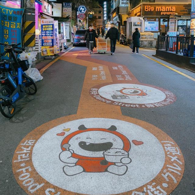 Beautiful Hongdae Street View