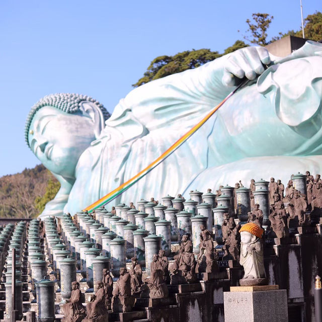 วัดนันโซอิน มีพระนอนใหญ่ที่สุดในโลก (Nanzoin)