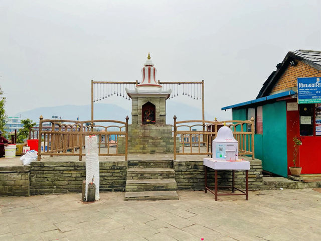 The oldest temple in the city of Pokhara.