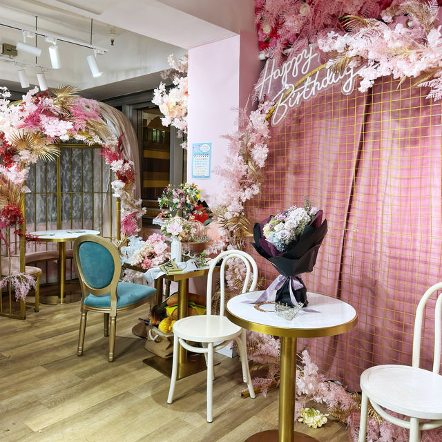 少女心😍花花💐打卡🤳餐廳