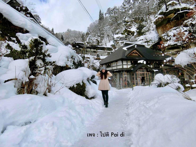 ❄️วัดยามาเดินระ Yamadera Temple ในฤดูหนาว❄️