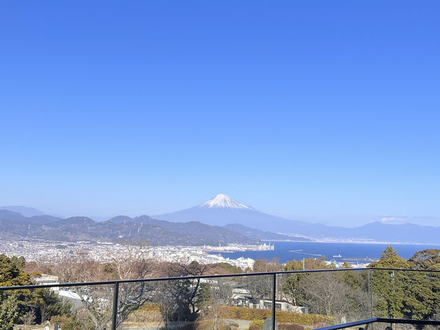 富士山を一望できる日本平夢テラス@静岡