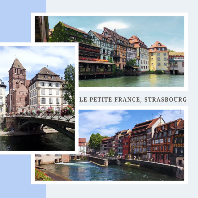 Alsatian heritage : Le Petite France, Strasbourg