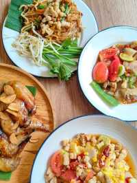 ร้านส้มตำมิชลิน 2ปีซ้อนที่เขาใหญ่ น้องหมาเข้าได้