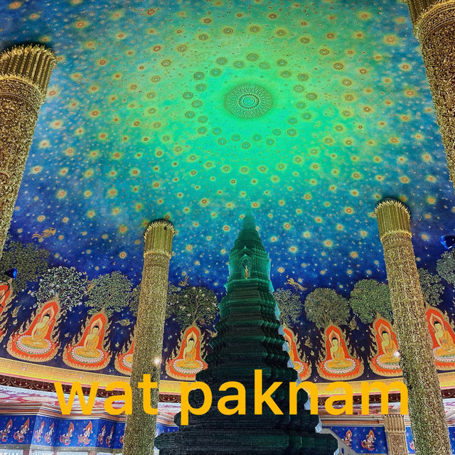 【ワット・パークナム・パーシーチャルーン】バンコク　タイ🇹🇭