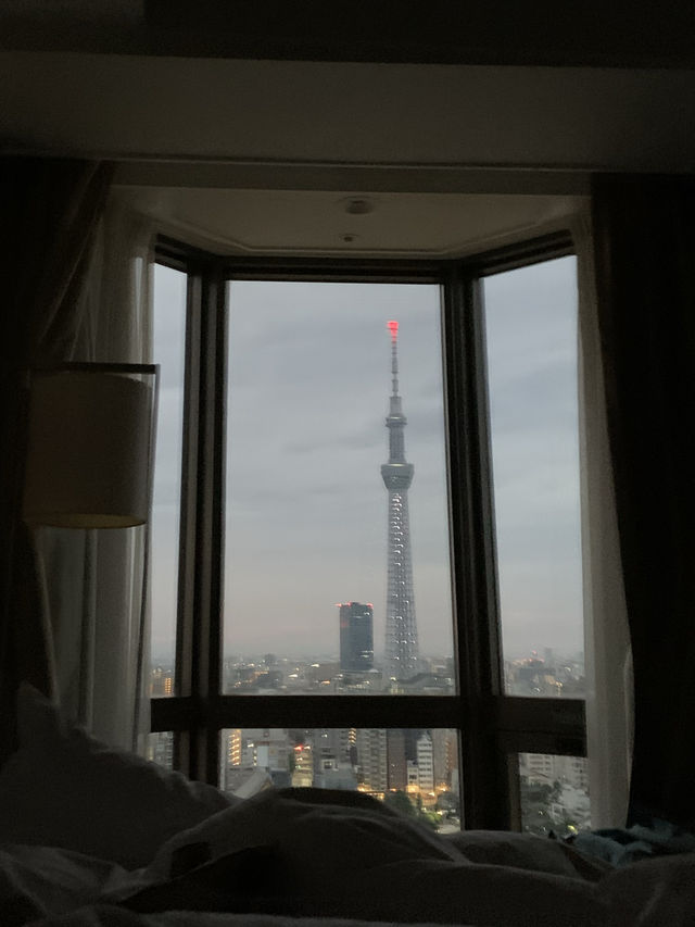 東京　大迫力のスカイツリービューホテル🏨